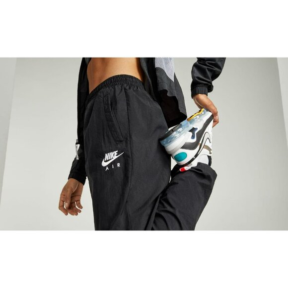 XXL WOMEN'S NIKE SPORTSWEAR PANTS JOGGERS BLACK / WHITE - Picture 7 of 8